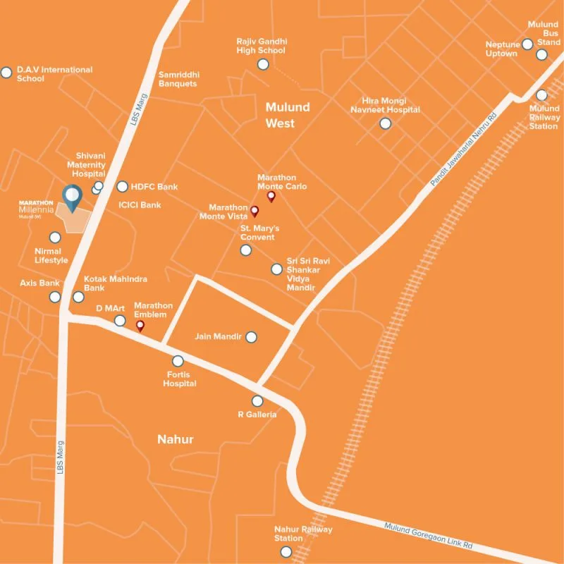 Marathon Millennia, Mulund West — floor plan 2