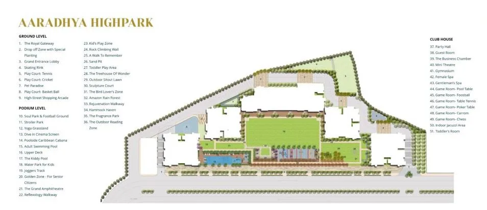 Aaradhya Highpark - Project 1 Of Phase I, Dahisar East — floor plan 1
