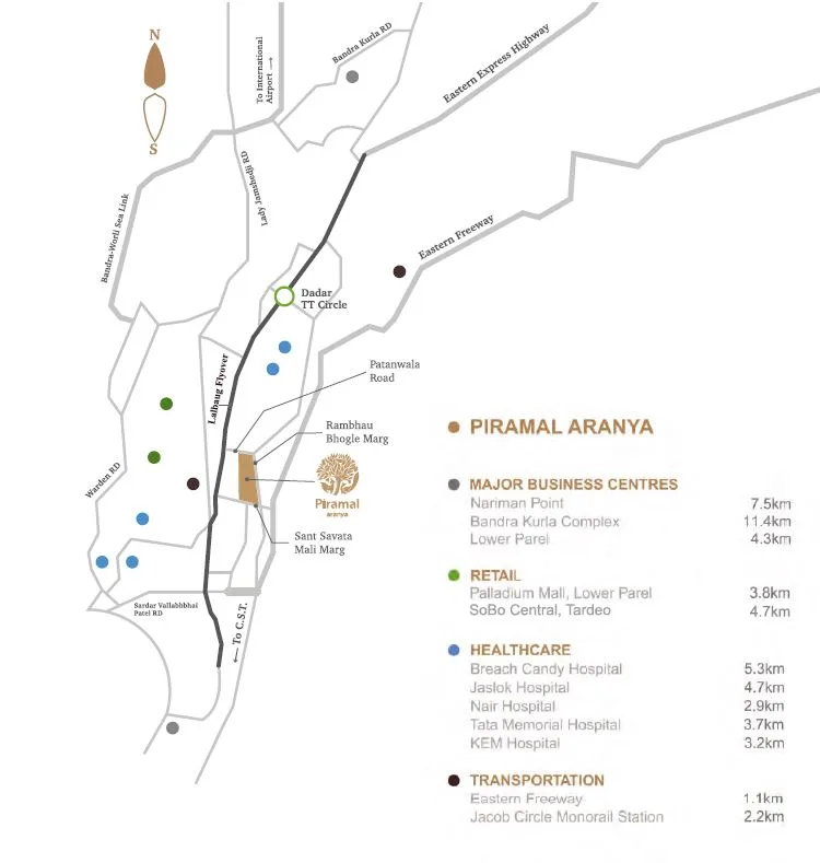 Piramal Aranya Arav, Byculla — floor plan 2