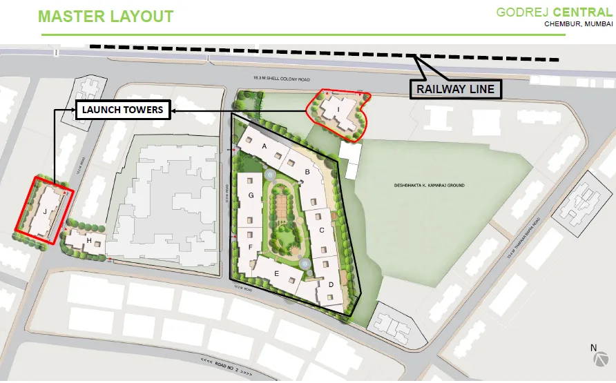 Godrej Prive, Chembur — floor plan 1