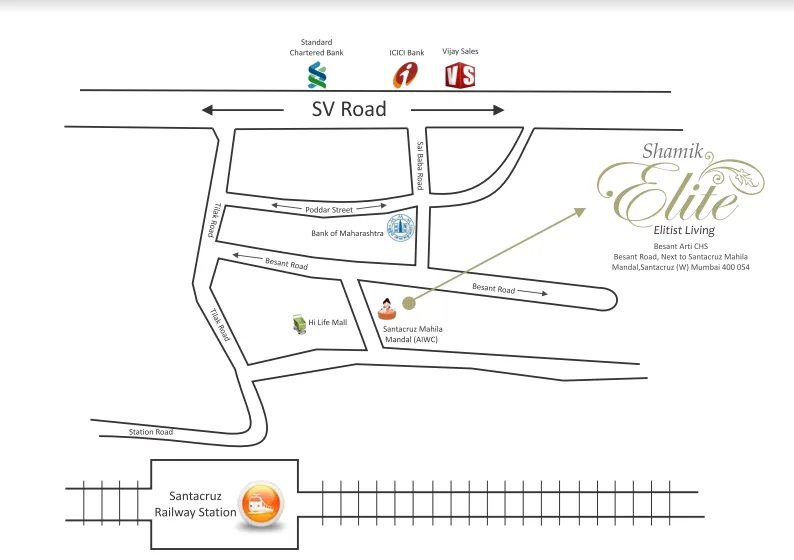 Elanza, Santacruz East — floor plan 2