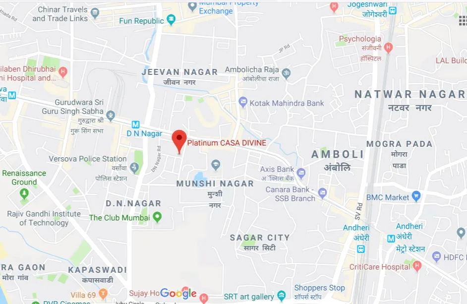 Platinum Casa Divine, Andheri West — floor plan 2