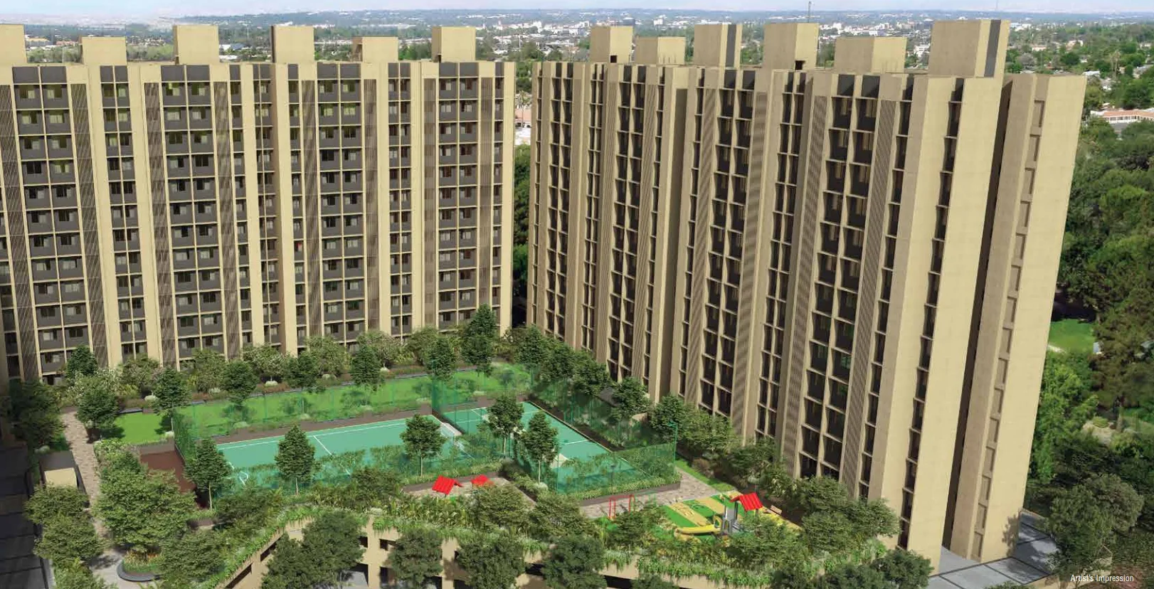 RUSTOMJEE VIRAR AVENUE D1 WING C AND WING D
