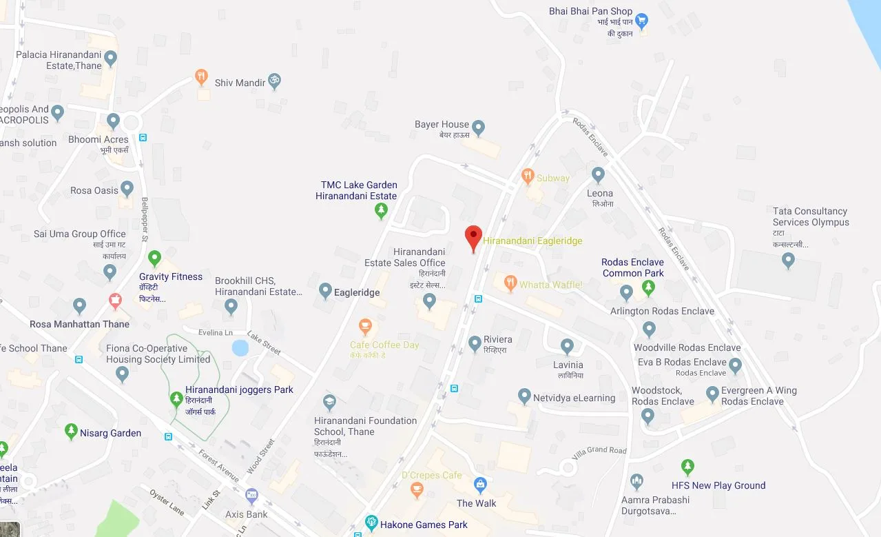 Hiranandani Eagleridge, Thane West — floor plan 2