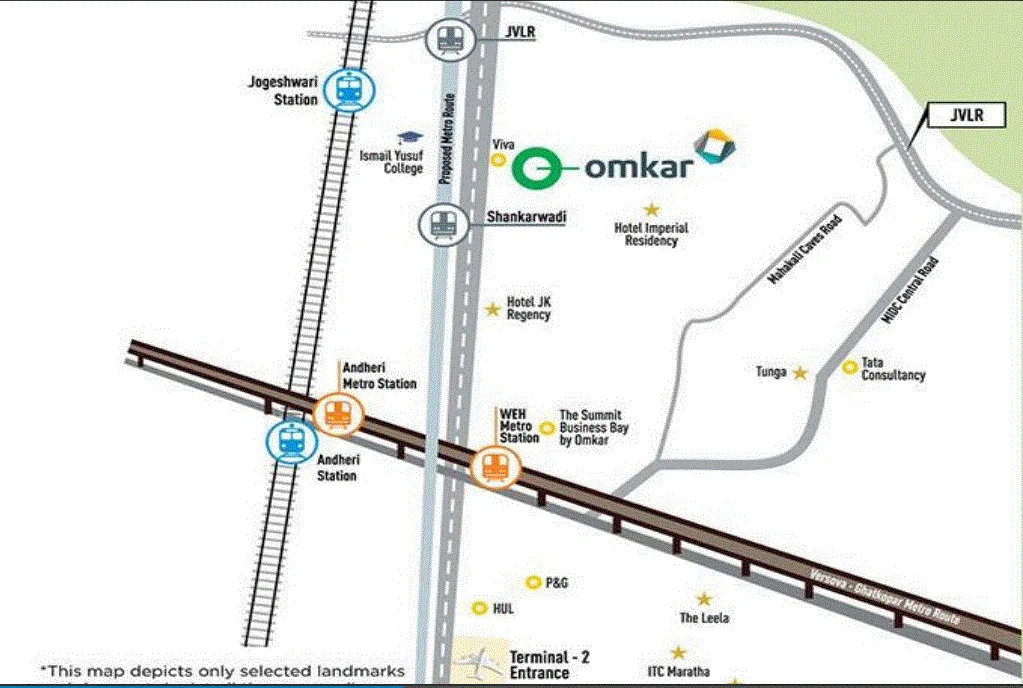 Omkar Sereno, Andheri East — floor plan 2
