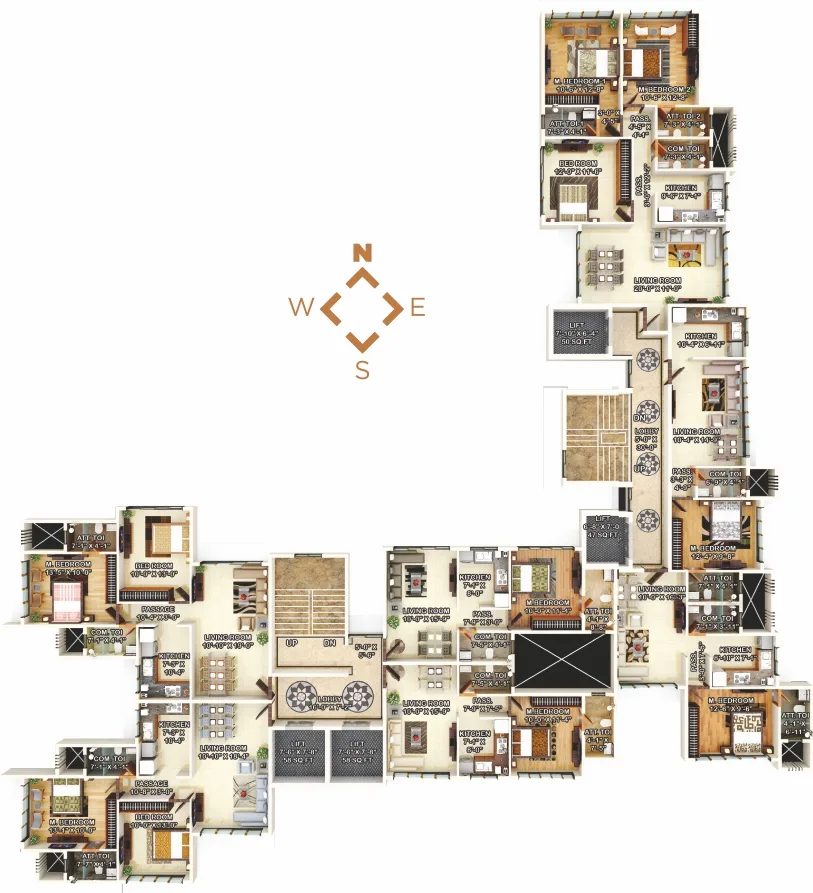 Sheetal Airwings, Santacruz East — floor plan 1