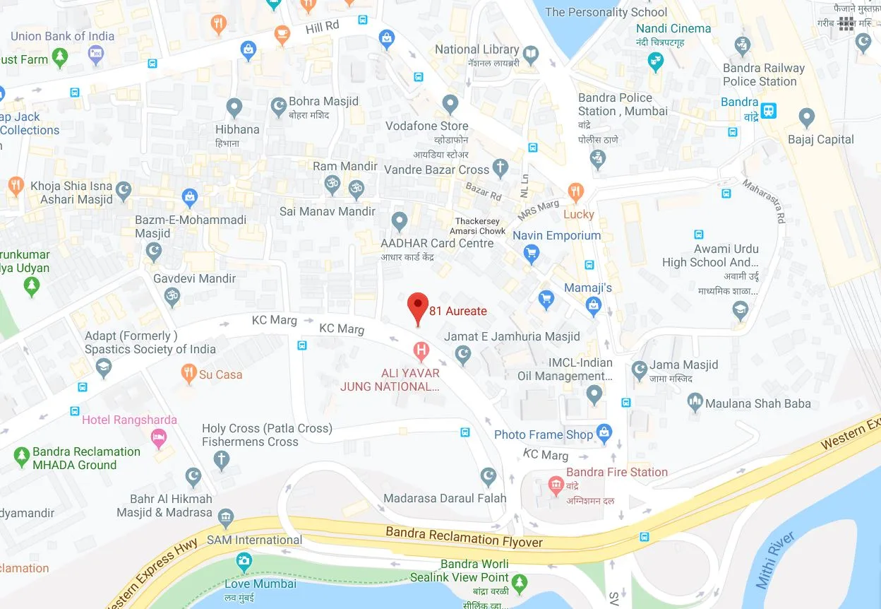 81 Aureate, Bandra West — floor plan 2