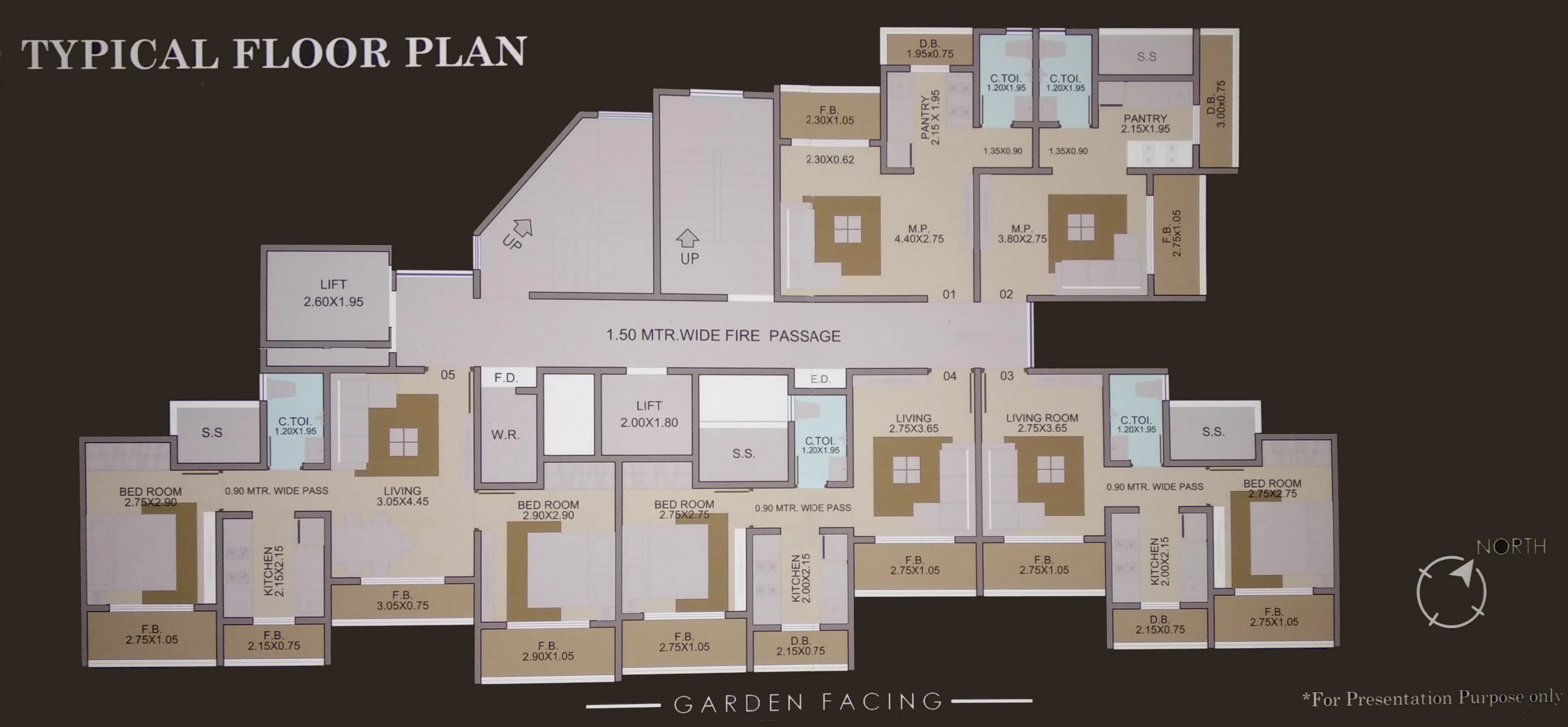 Hibiscus Heights, Bhayandar — floor plan 1