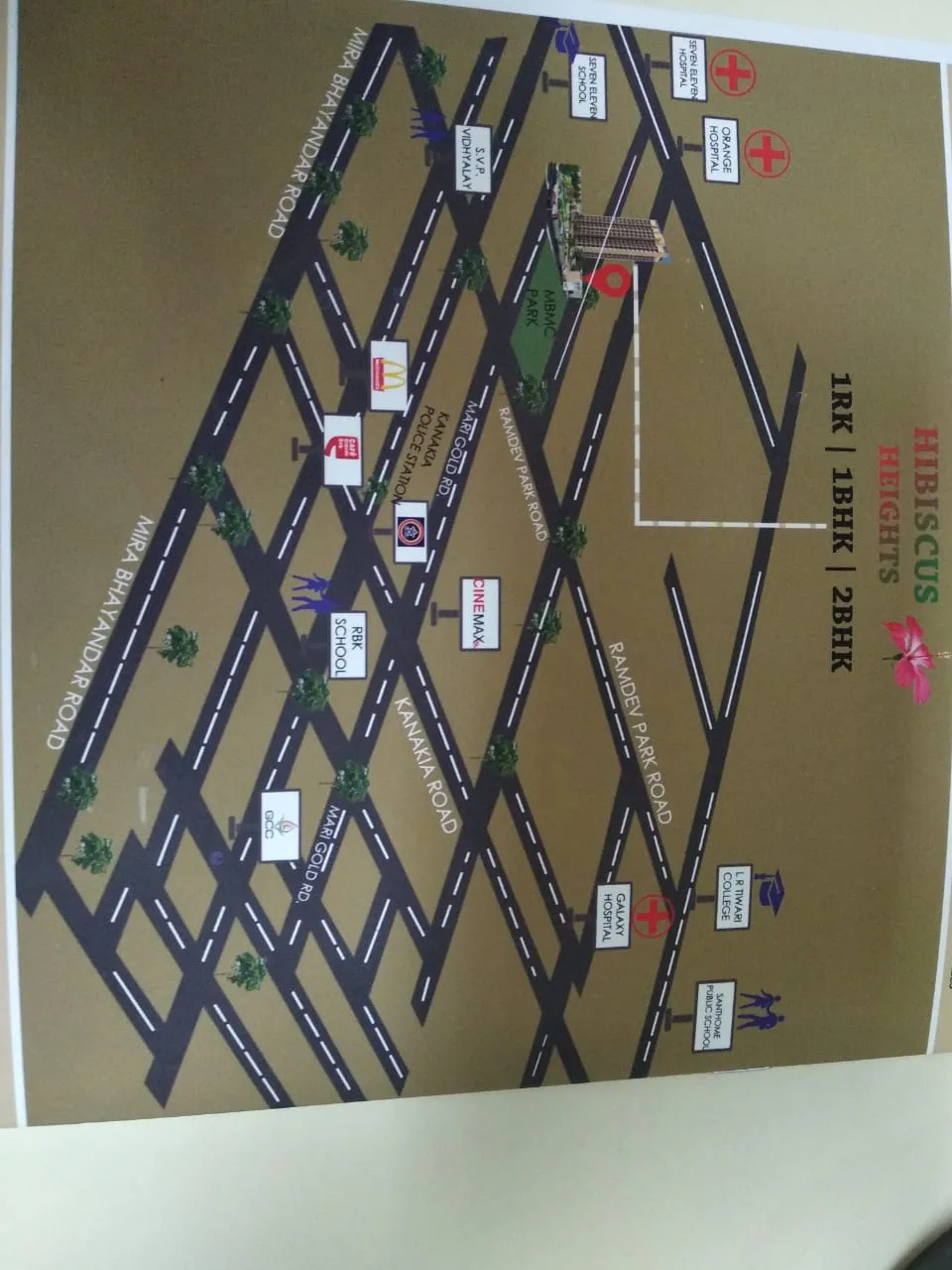 Hibiscus Heights, Bhayandar — floor plan 2