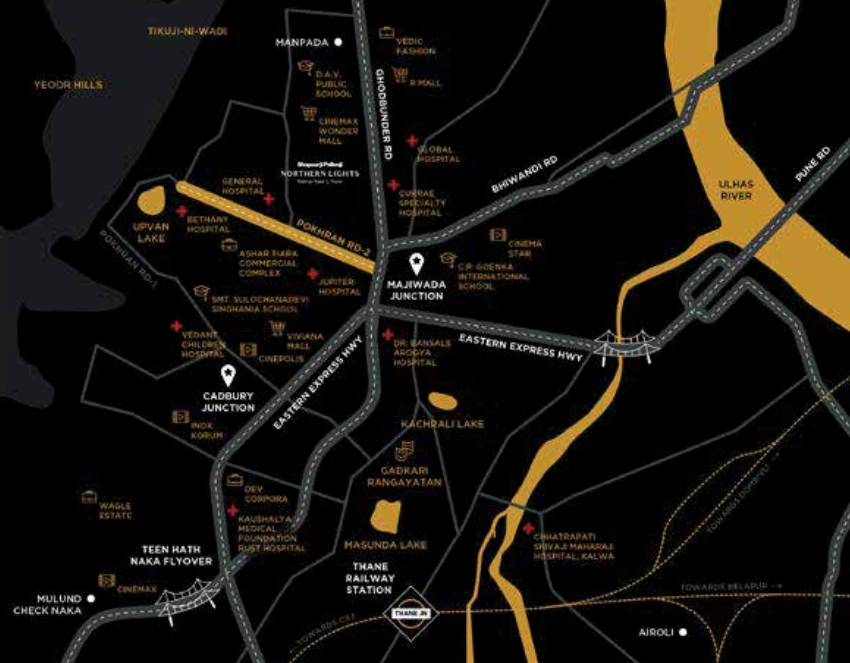 Northern Lights, Thane West — floor plan 2