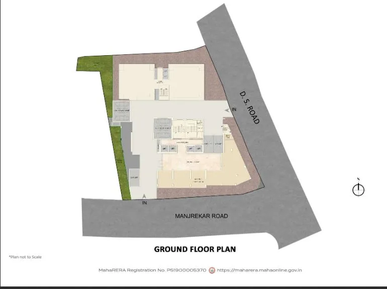 Cornerstone, Worli — floor plan 1