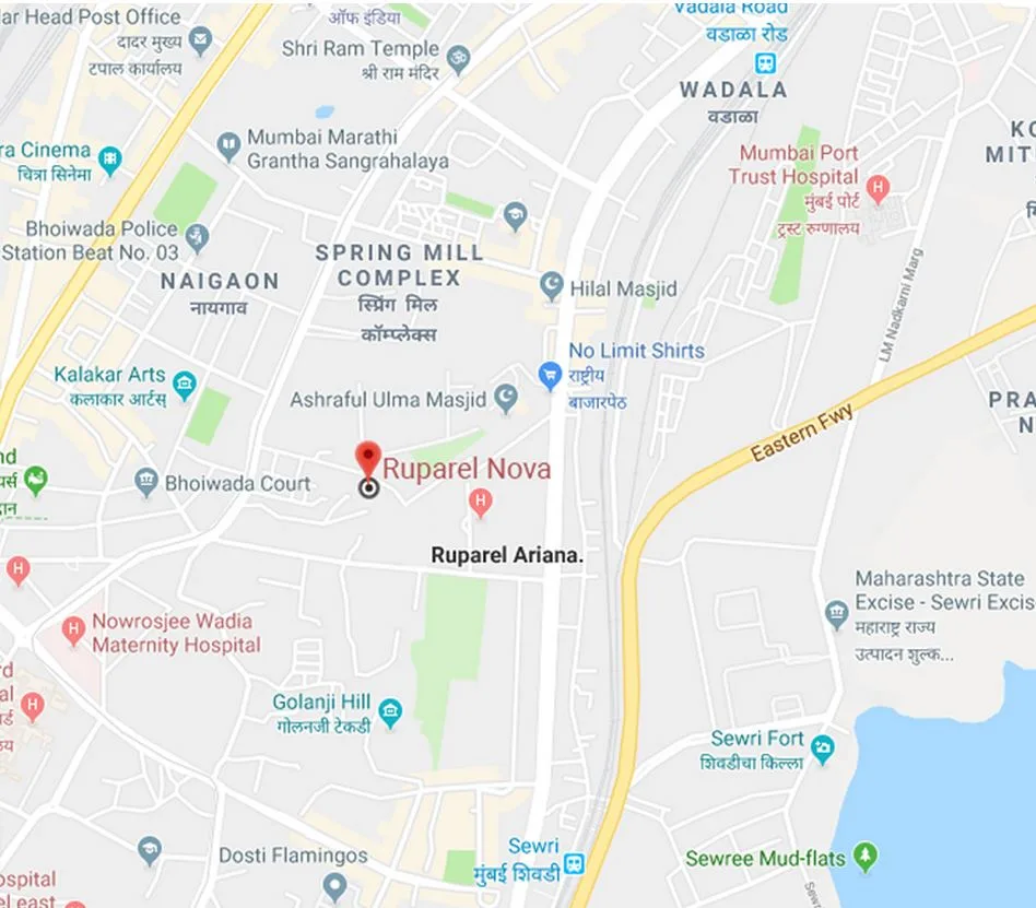Ruparel Nova, Parel — floor plan 2