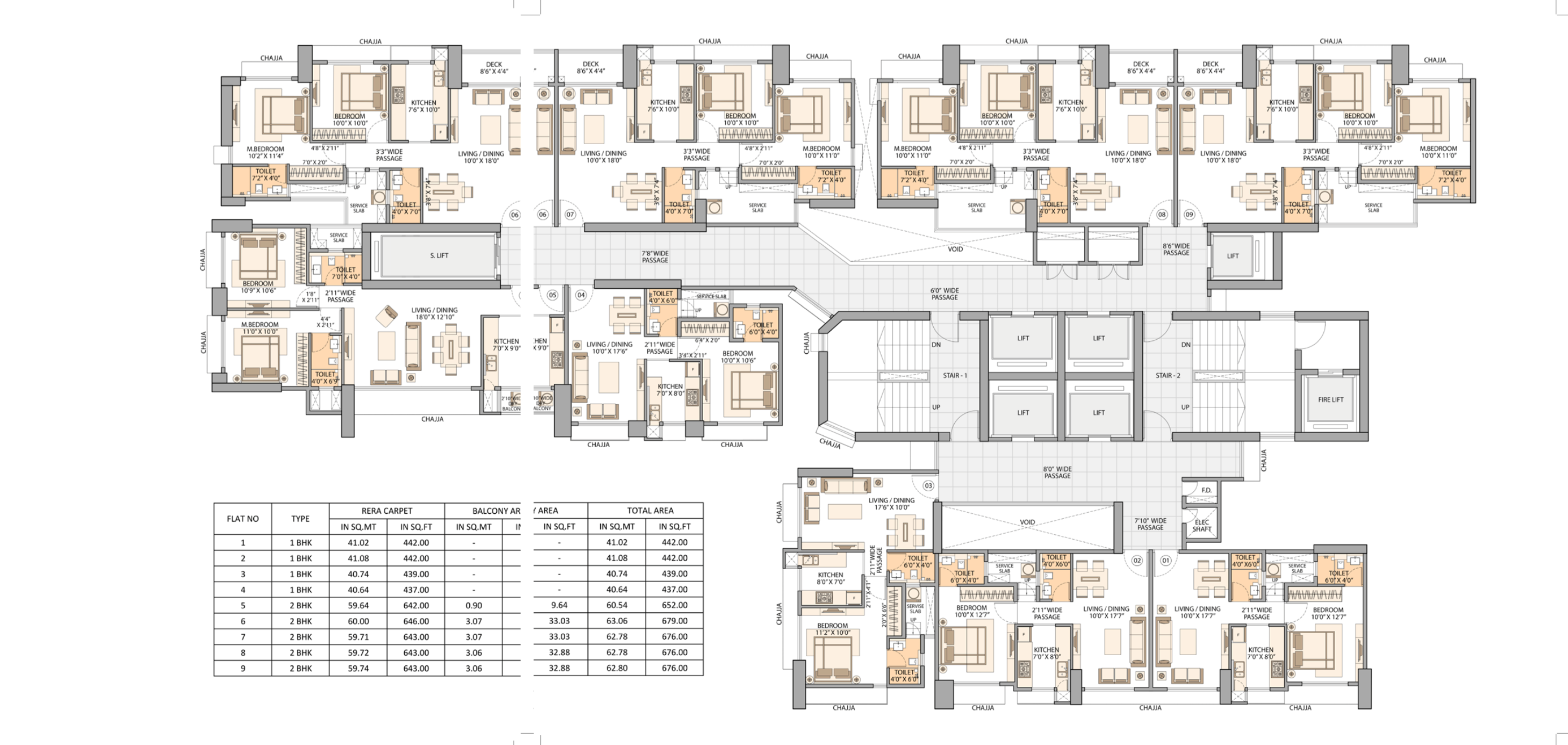 Sheth Irene, Malad West — floor plan 1
