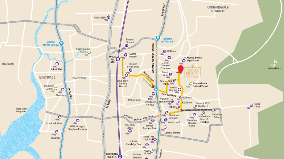 Royal Pristo, Malad East — floor plan 2