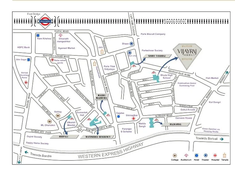 Vijayraj Residency, Vile Parle East — floor plan 2