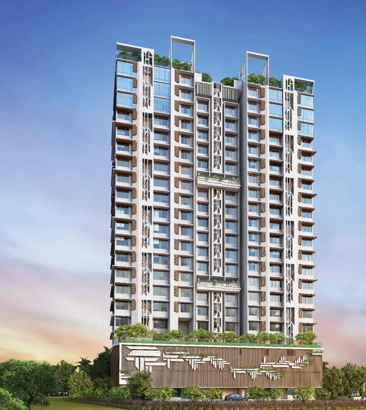 3 BHK Unfurnished in Zinnia , Mahim