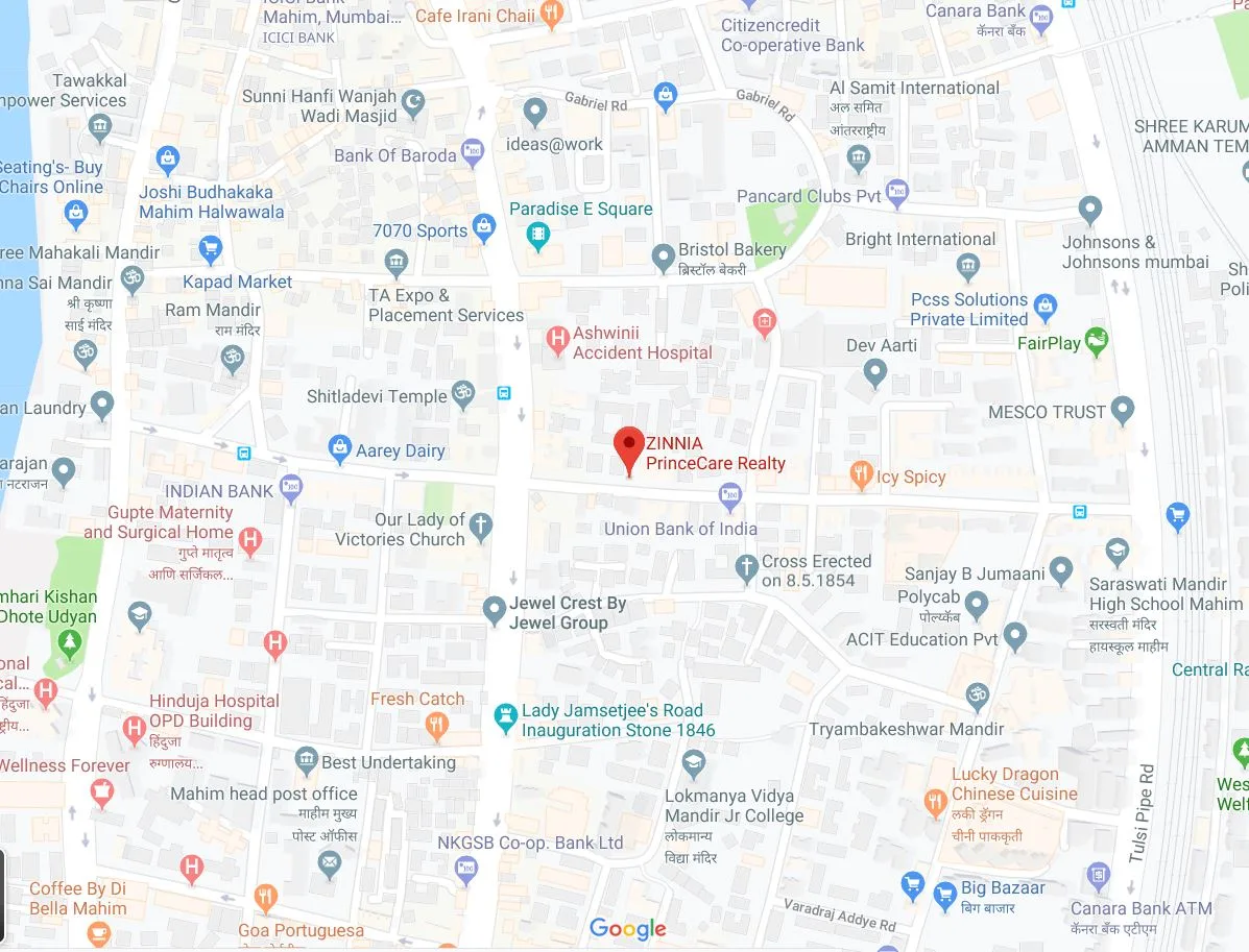 Zinnia, Mahim — floor plan 2