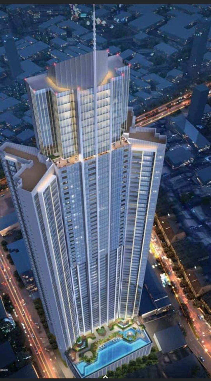 3 BHK Unfurnished in One Marina , Marine Lines