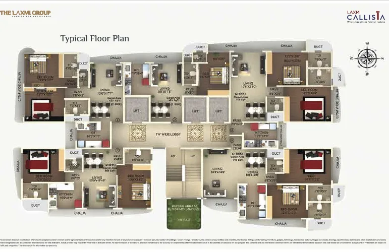 Callista, Goregaon West — floor plan 1
