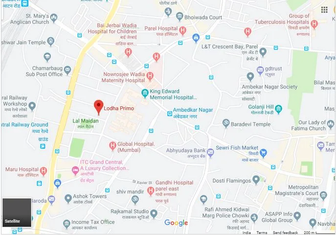 Lodha Primo, Parel — floor plan 2