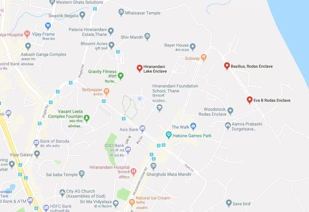 Hiranandani Lake Enclave Glenwood, Thane West — floor plan 2