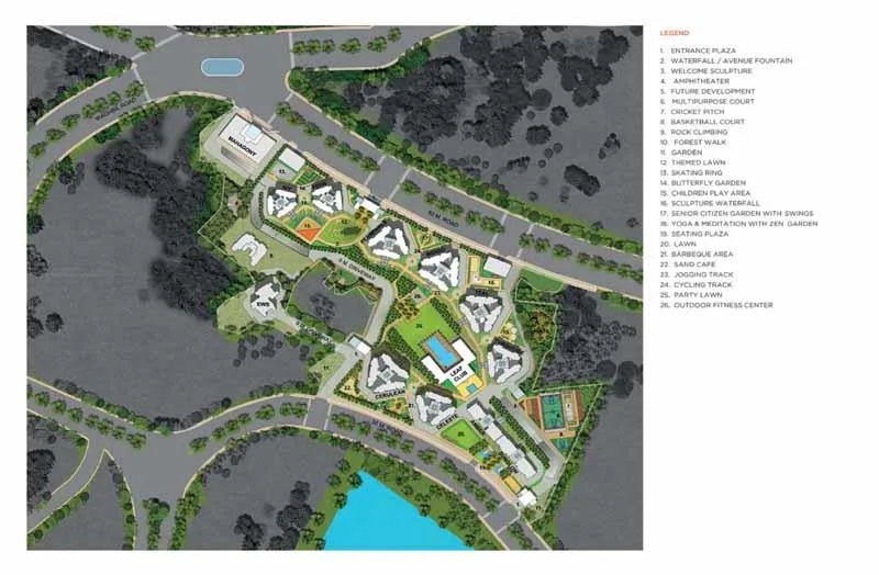 Orovia - Commercials, Thane West — floor plan 1