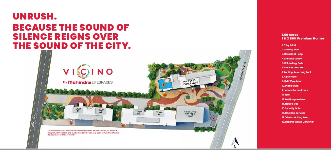 Mahindra Vicino, Andheri East — floor plan 1