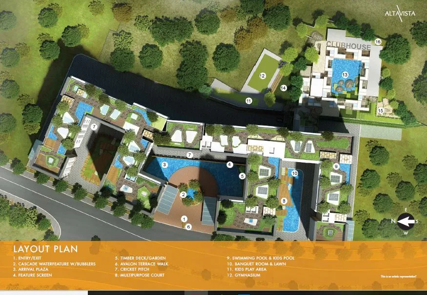 Altavista, Chembur — floor plan 1