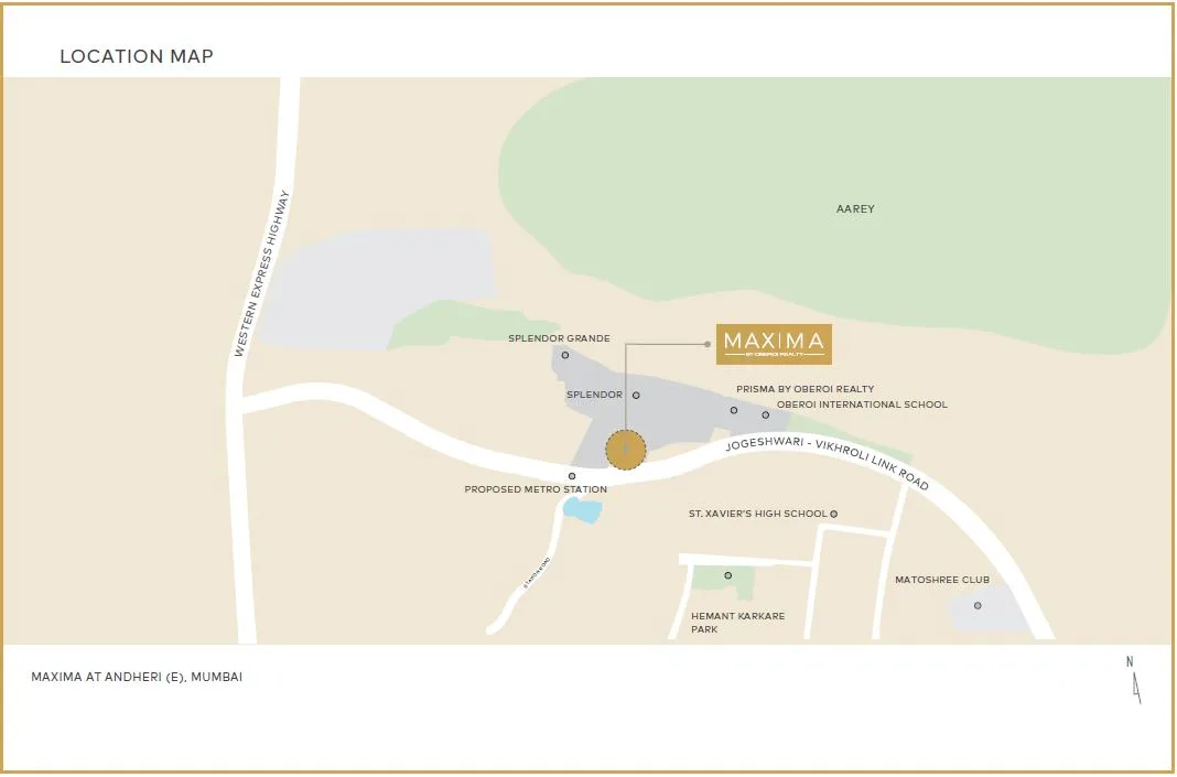 Oberoi Maxima, Andheri East — floor plan 2
