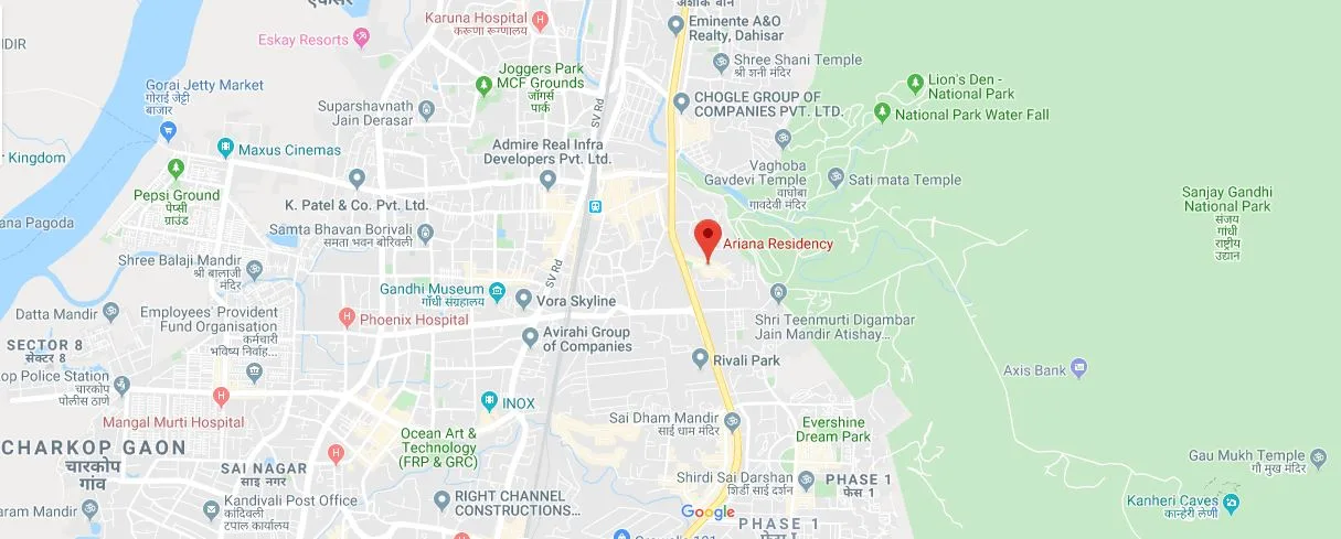 Ariana Residency, Borivali East — floor plan 2