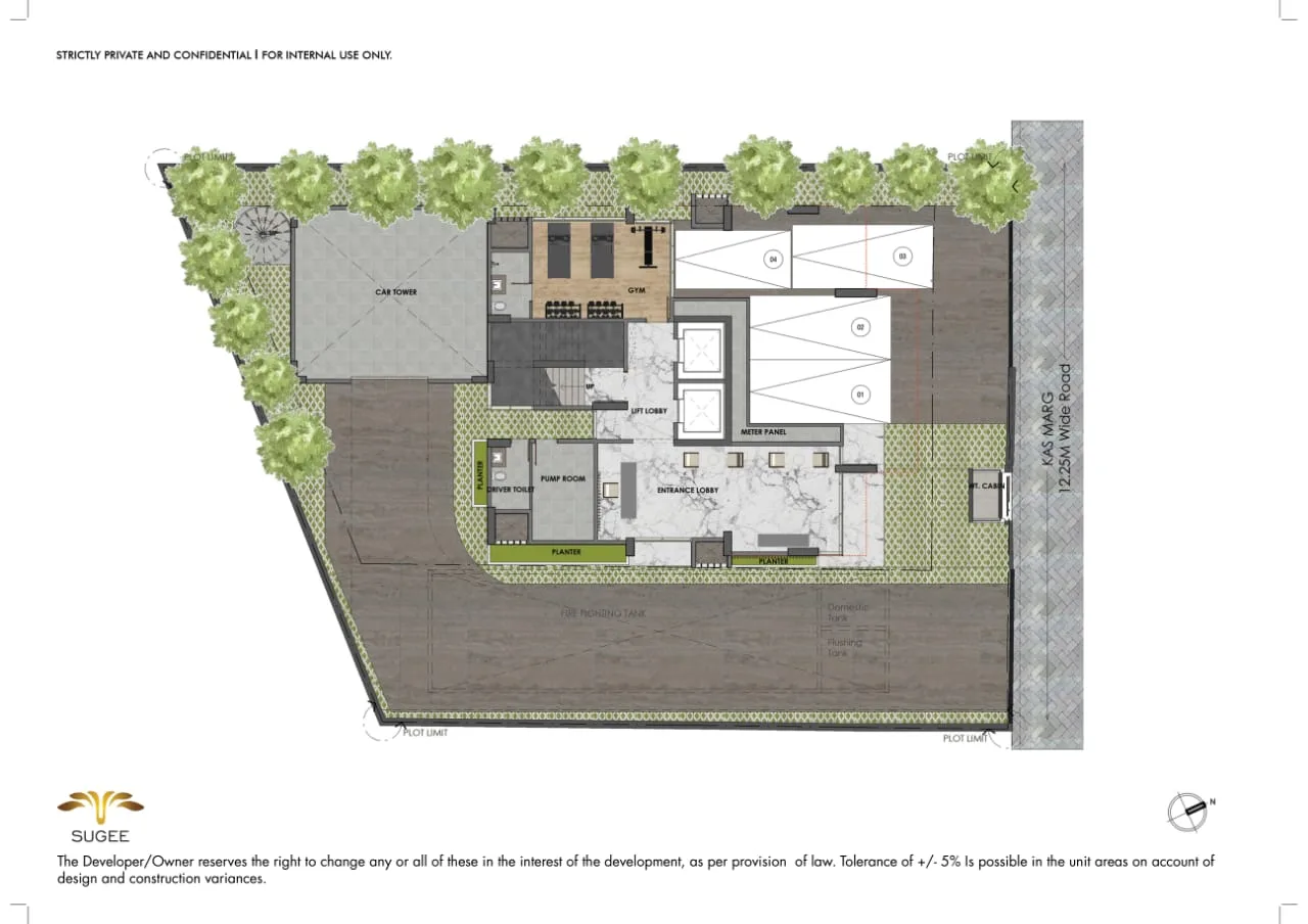 Sugee Paavan, Matunga — floor plan 1
