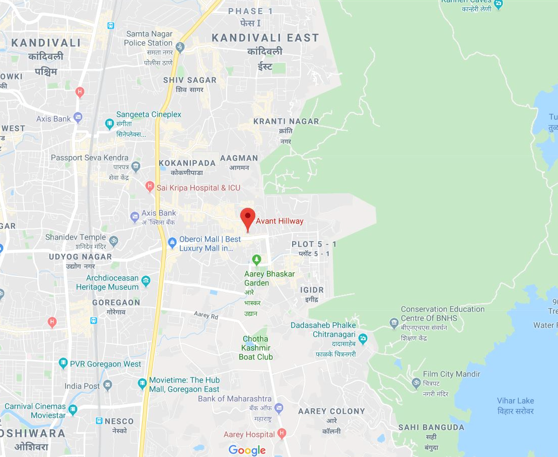 Avant Hillway, Goregaon East — floor plan 2