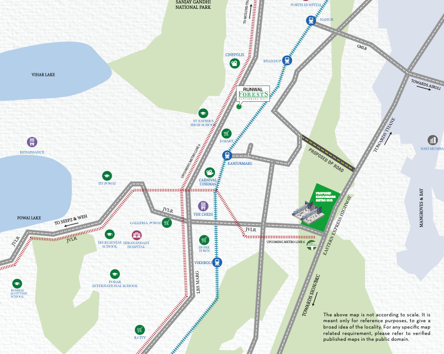 Runwal Forests - Orchid, Kanjur Marg — floor plan 2