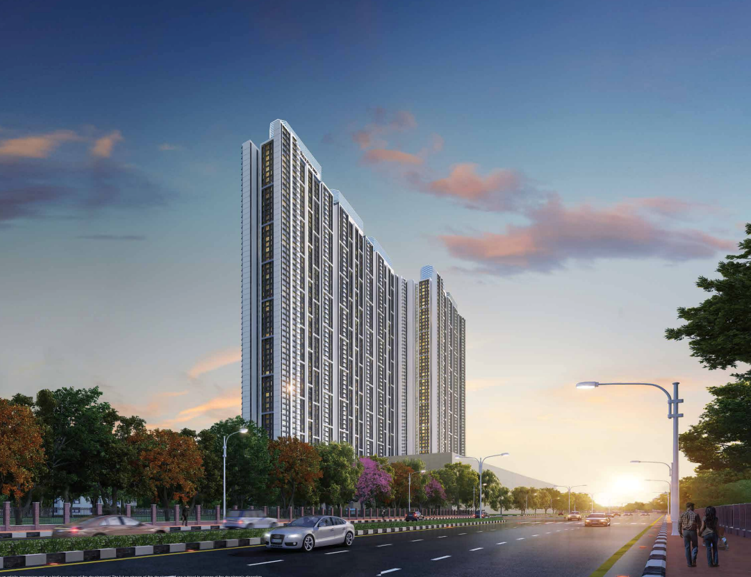3.5 Semi-Furnished in Rejuve 360 , Mulund West