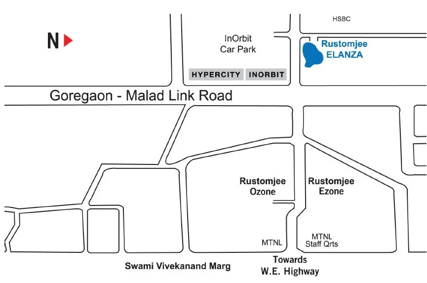 Elanza, Malad West — floor plan 2