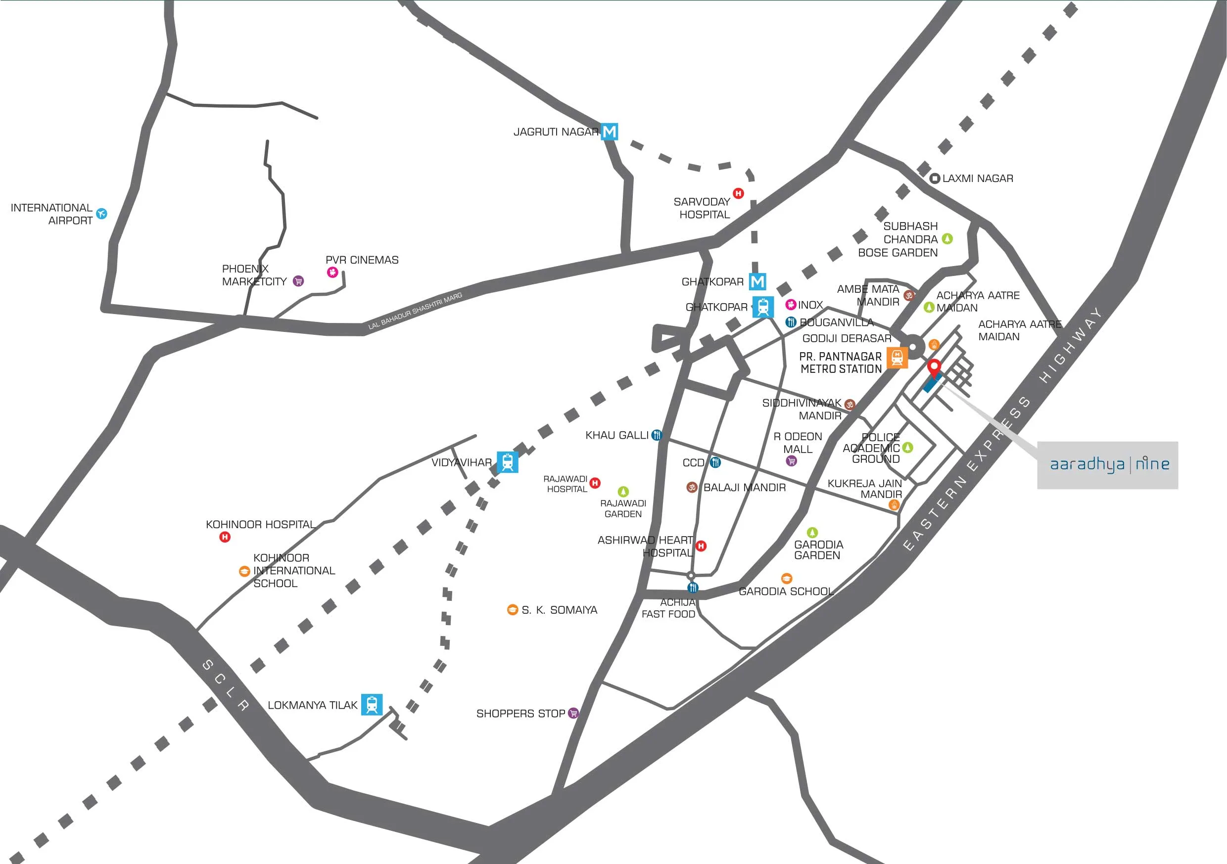 Aaradhya Nine - Ghatkopar Avenue, Ghatkopar East — floor plan 2