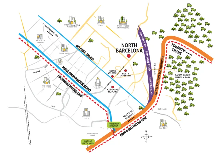 North Barcelona, Mira Road — floor plan 2