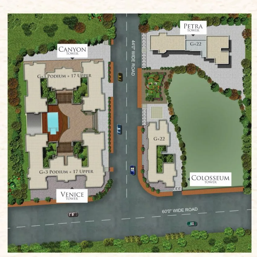 Marvel Gold Petra, Bhandup — floor plan 1