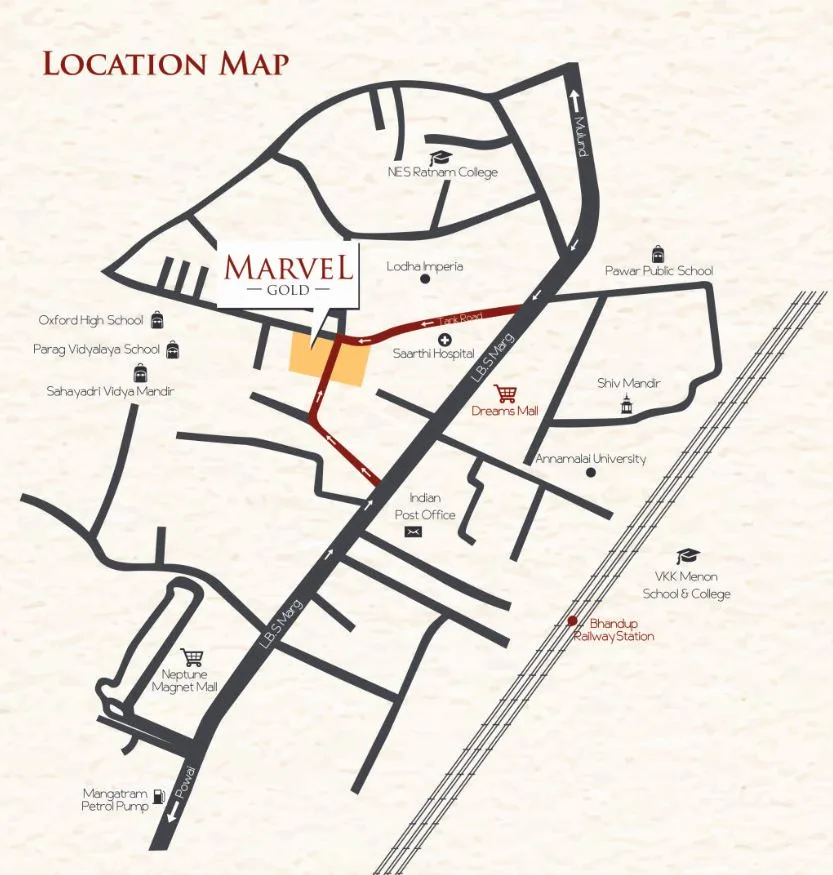 Marvel Gold Petra, Bhandup — floor plan 2