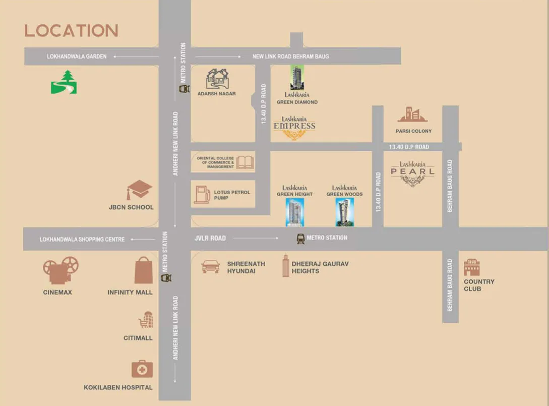 Lashkaria Pearl, Jogeshwari — floor plan 2