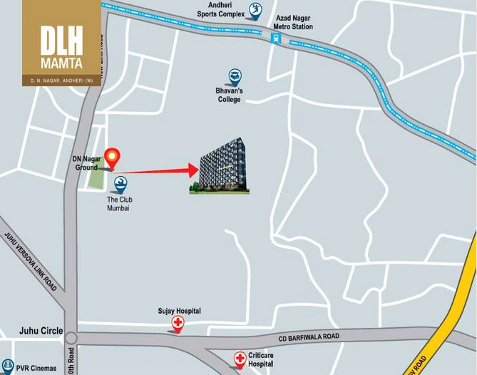 DLH Mamta, Andheri West — floor plan 2