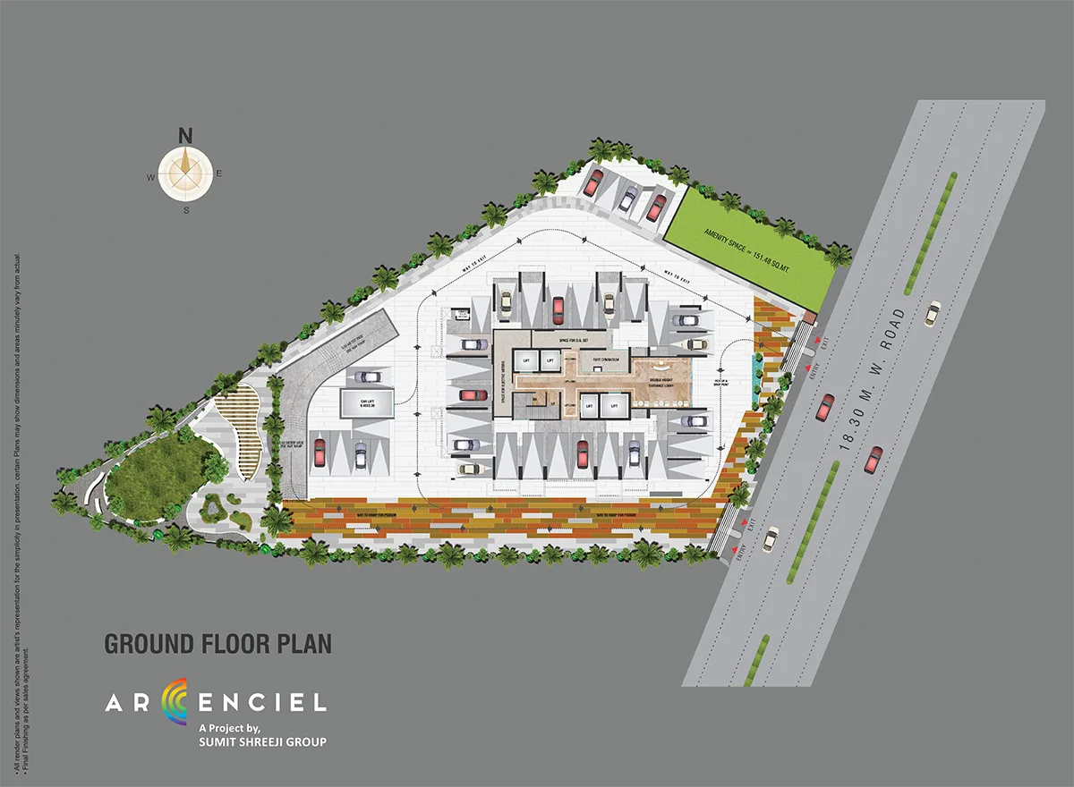 Arcenciel, Mulund West — floor plan 1