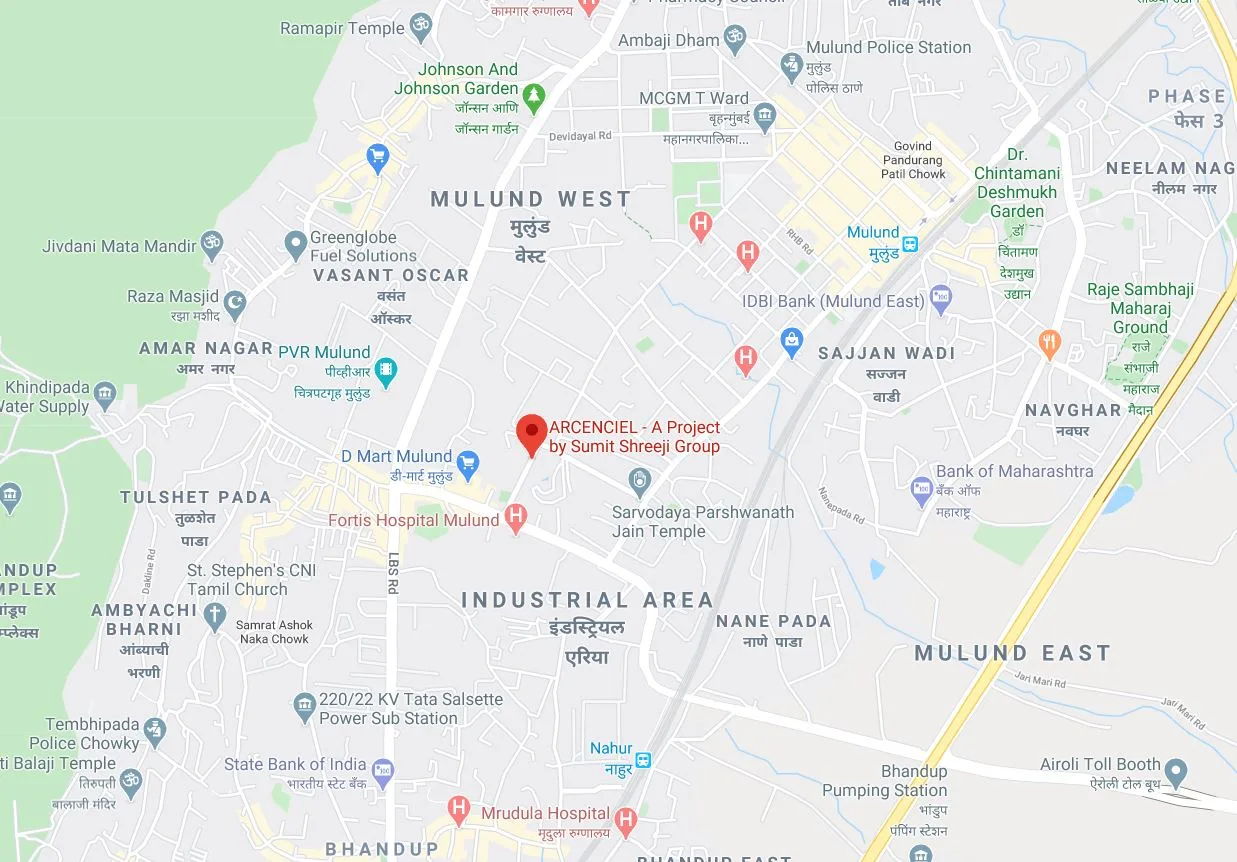 Arcenciel, Mulund West — floor plan 2
