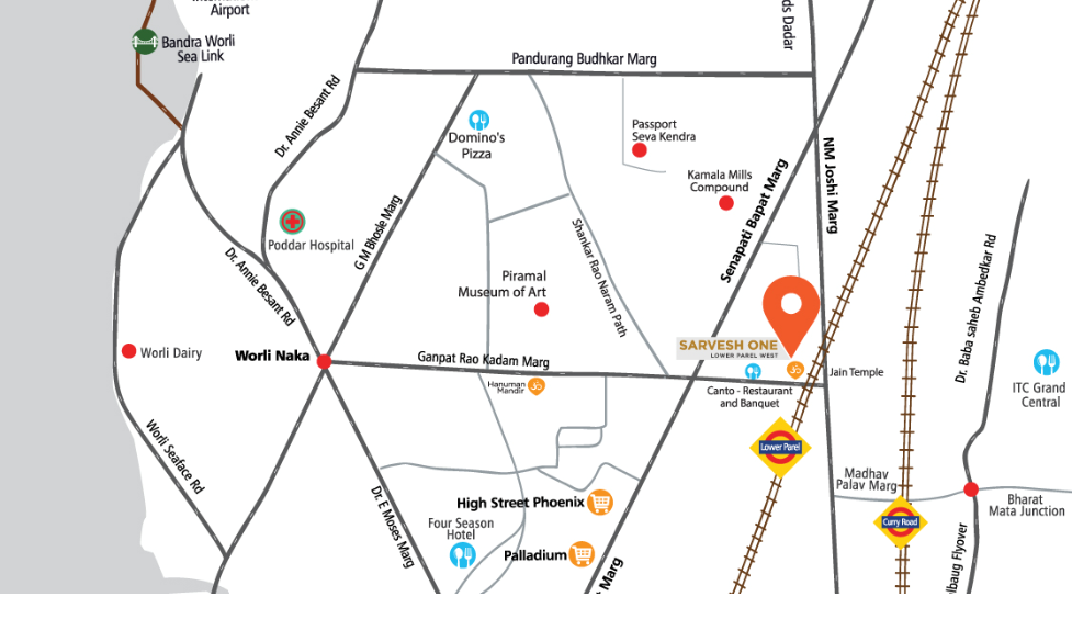 Sarvesh One, Lower Parel — floor plan 2