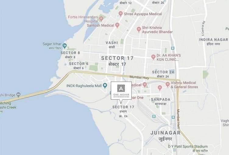 One Akshar, Sanpada — floor plan 2