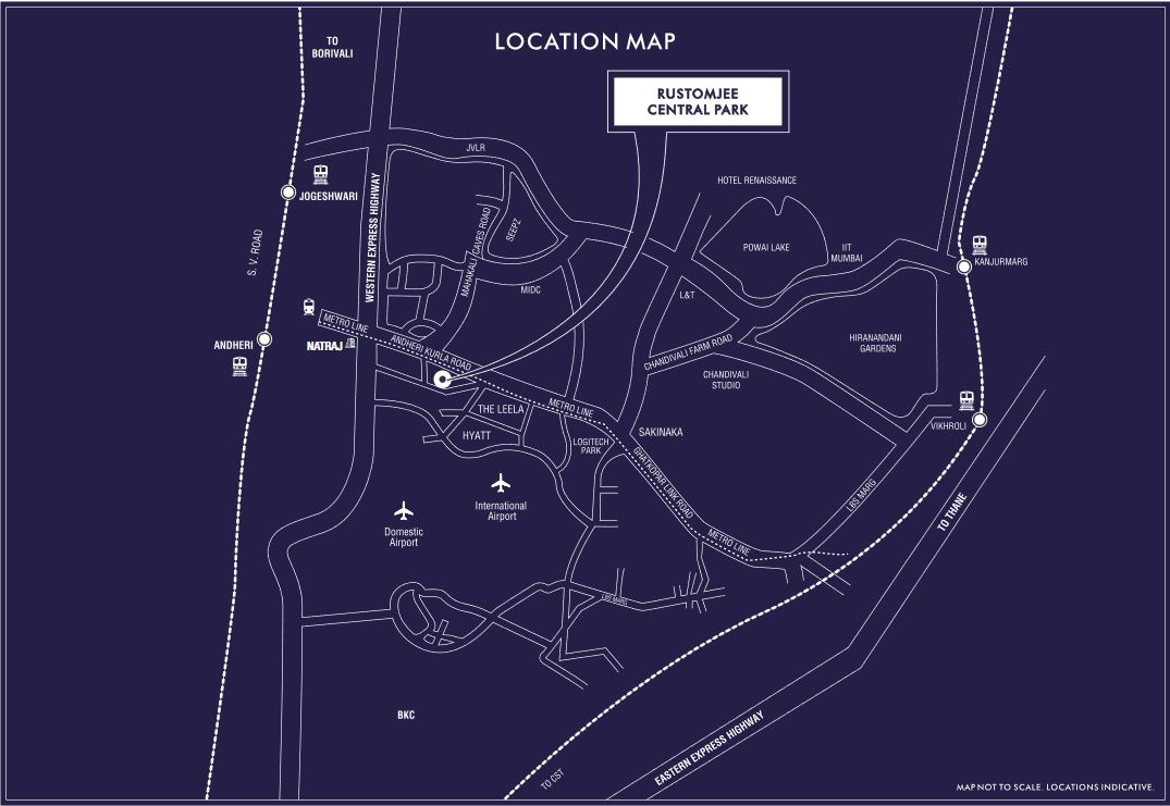 Rustomjee Central Park, Andheri East — floor plan 2