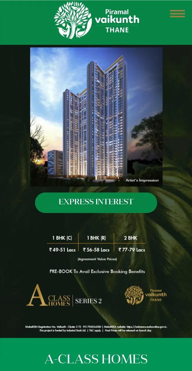 Vaikunth Cluster 3 Tower 2