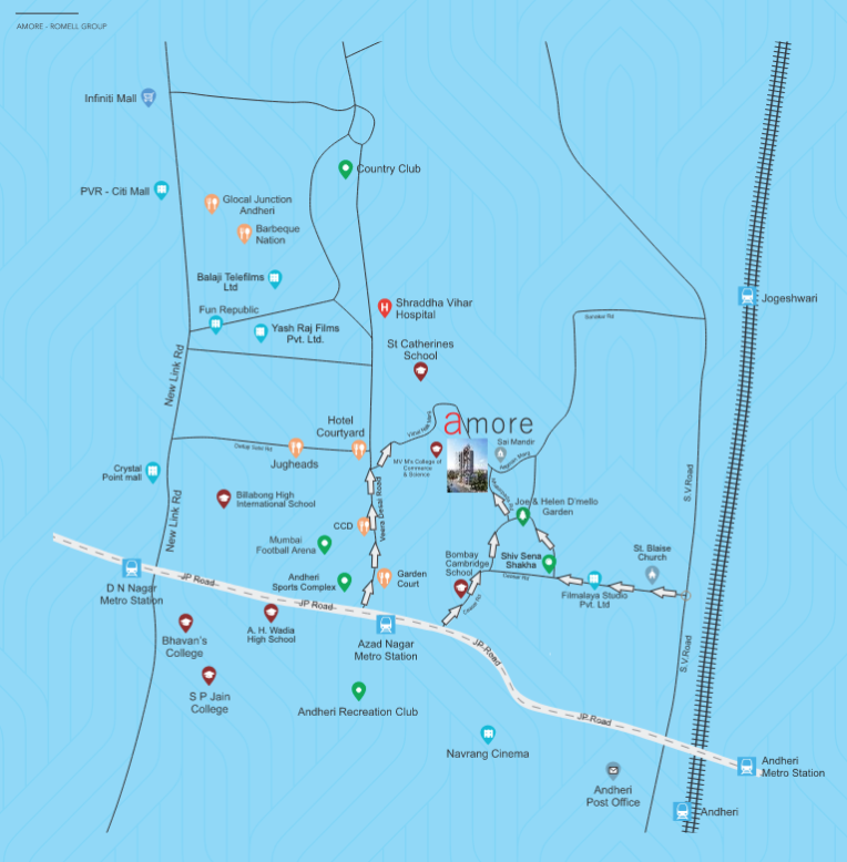 Romell Amore, Andheri West — floor plan 2