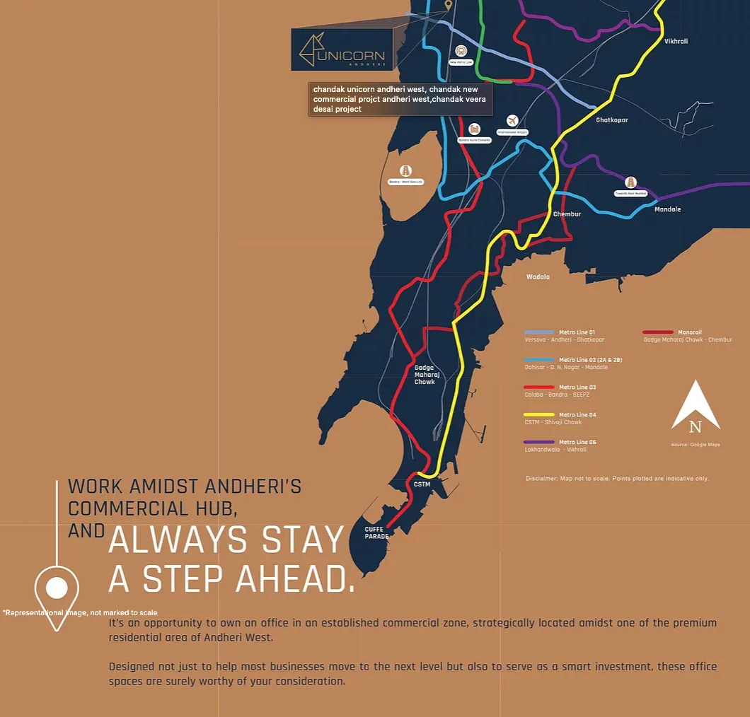 Chandak Unicorn, Andheri West — floor plan 2