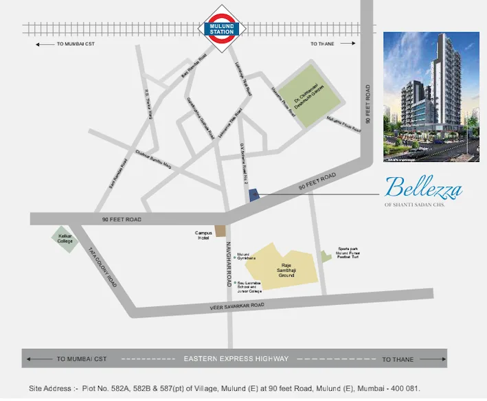 Bellezza Shanti Sadan, Mulund East — floor plan 2